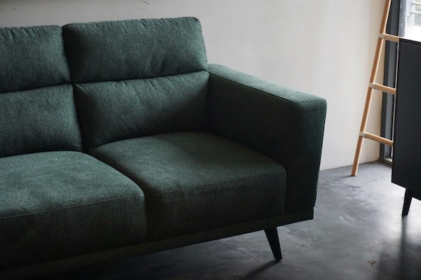 green couch